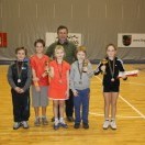 U8, U9 детский теннисный турнир в Лиепае 2011-12-18